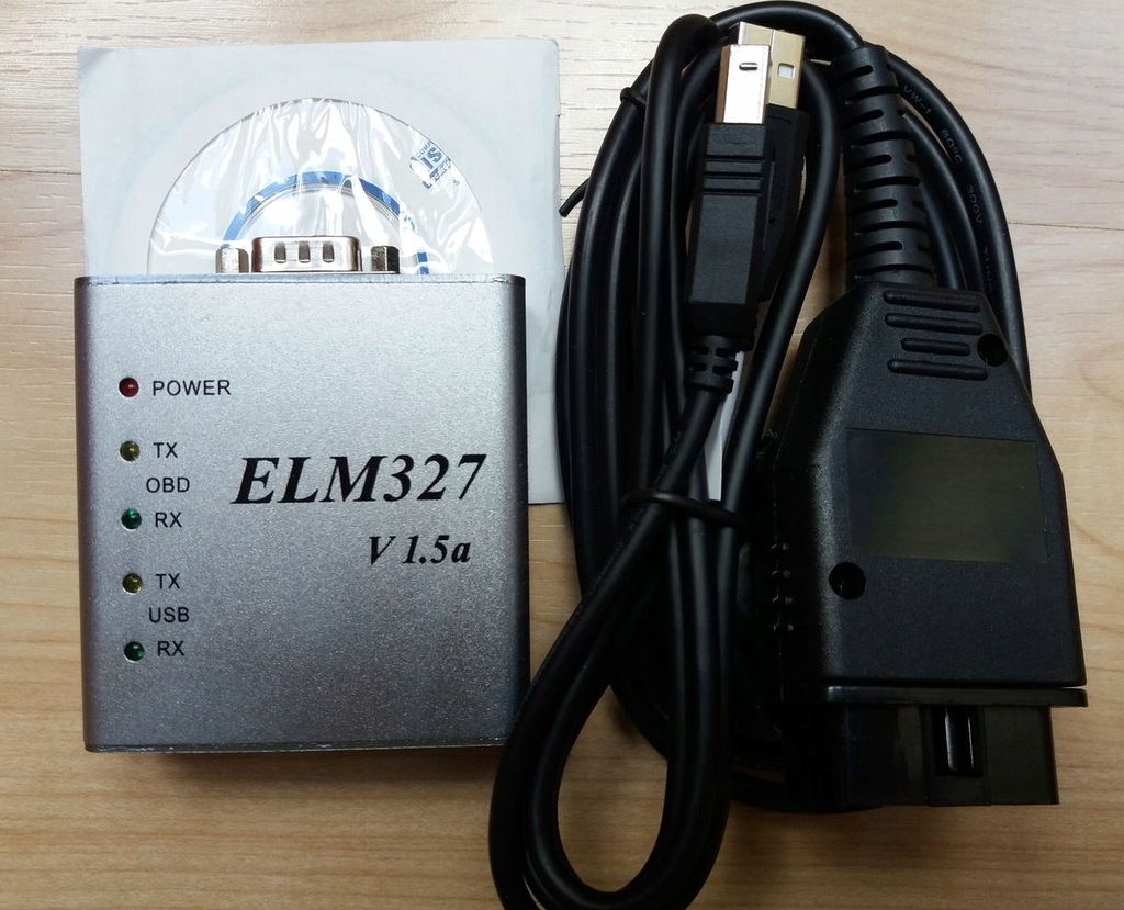 ELM327 INTERFEJS DIAGNOSTYCZNY OBD v1.5a