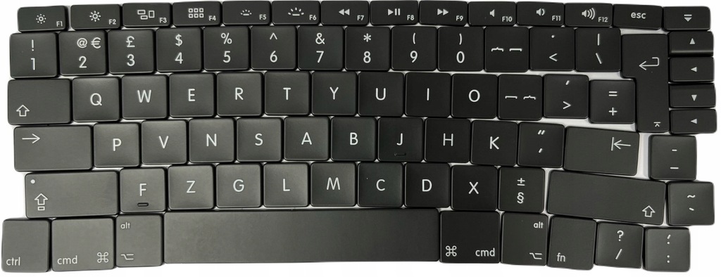 Klawisze do Klawiatury Macbook A1286 A1278 A1297 AP04 QWERTY KOMPLET DF