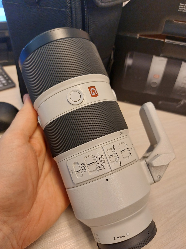 Obiektyw Sony E mount FE 70–200 мм F2.8 GM OSS