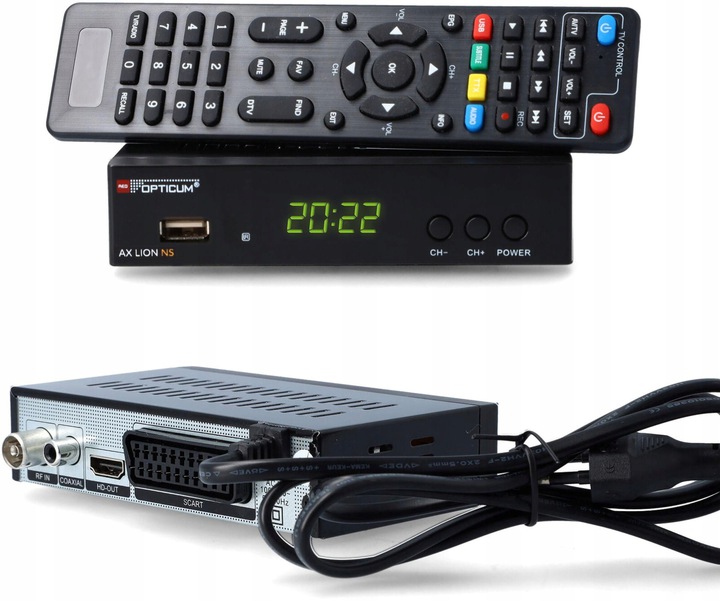 Купить Декодер DVBT2 Наземный HDMI USB H.256 Тюнер HEVC: отзывы, фото, характеристики в интерне-магазине Aredi.ru