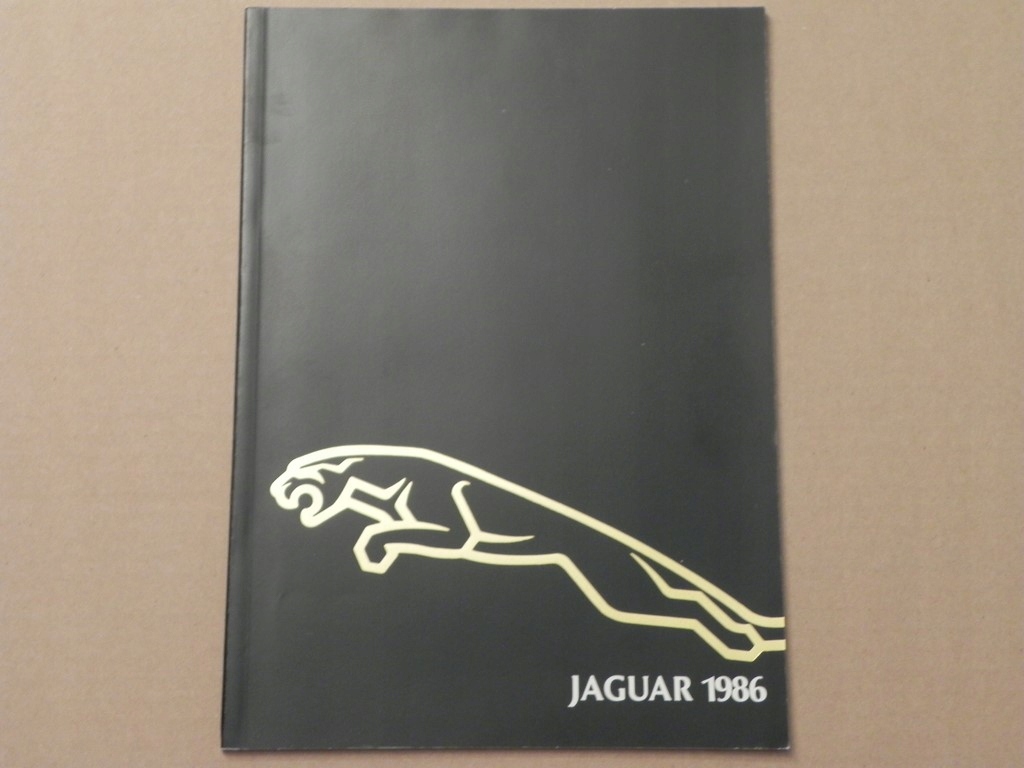 Prospekt - JAGUAR - XJ SERIES III + XJS - 1986 r