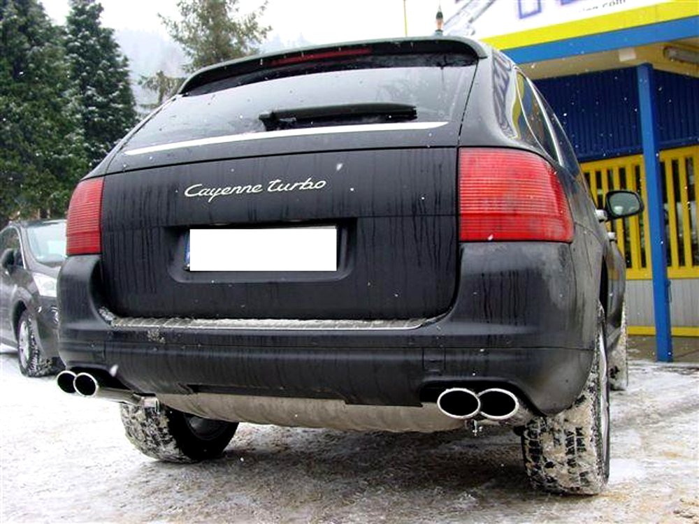 Końcówki wydechu tłumika PORSCHE CAYENNE 20062010