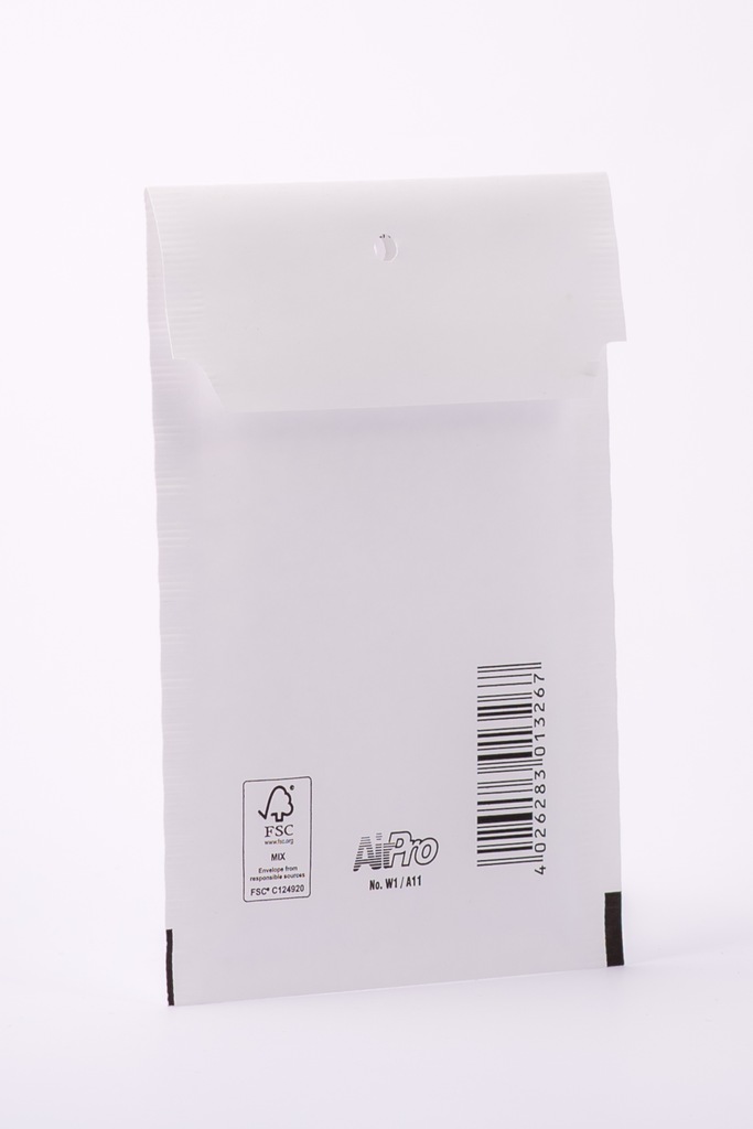 Koperty bąbelkowe AirPro A11 200 szt. Białe