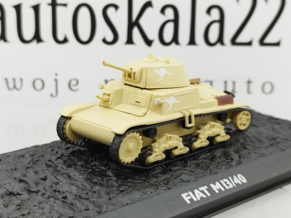 Fiat M13/40 Czołg skala 1:72 W9 f