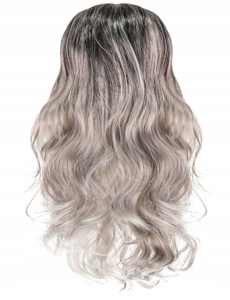 Купить Длинные вьющиеся волосы Серый блондин Парик с эффектом омбре 70см: отзывы, фото, характеристики в интерне-магазине Aredi.ru
