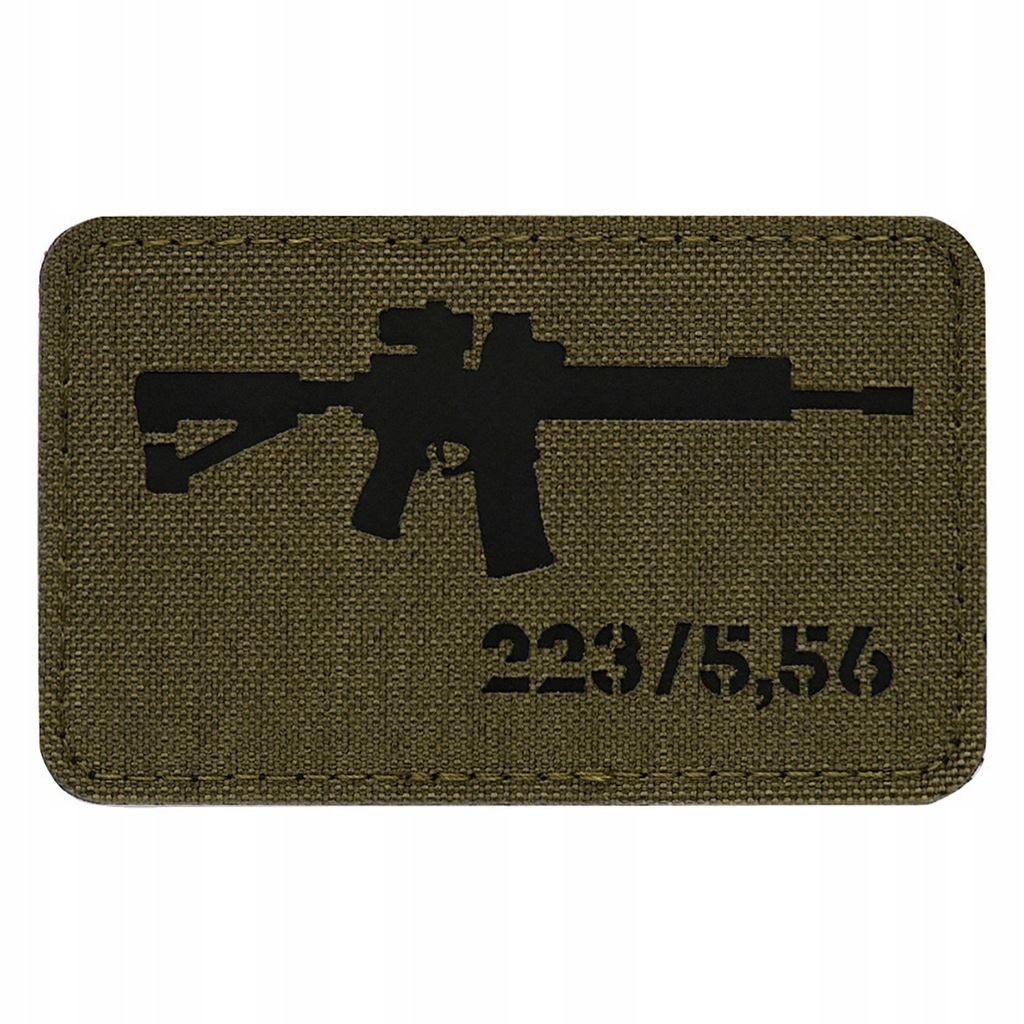 Naszywka Emblemat M-Tac AR-15 223/5,56 Laser Cut Ranger Green/Black