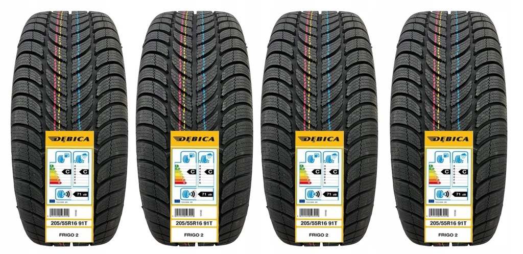 4 x 205/55R16 FRIGO 2 DĘBICA nowe opony zimowe