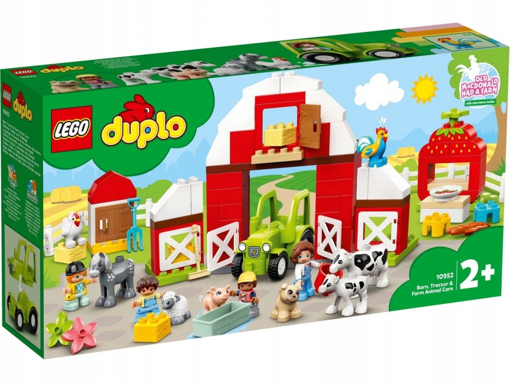 LEGO DUPLO 10952 Stodoła traktor i zwierzęta