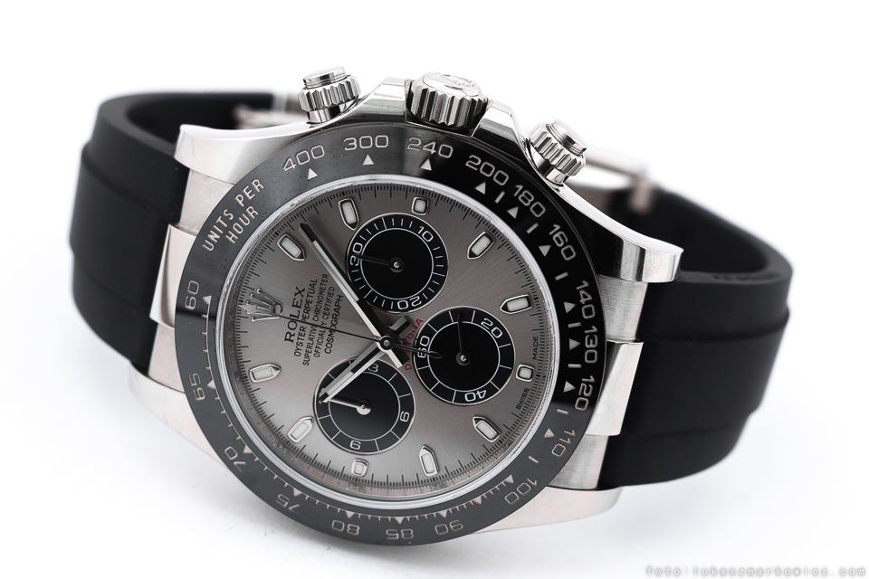 ROLEX COSMOGRAPH DAYTONA WHITE GOLD XXS STRAP/KPL.