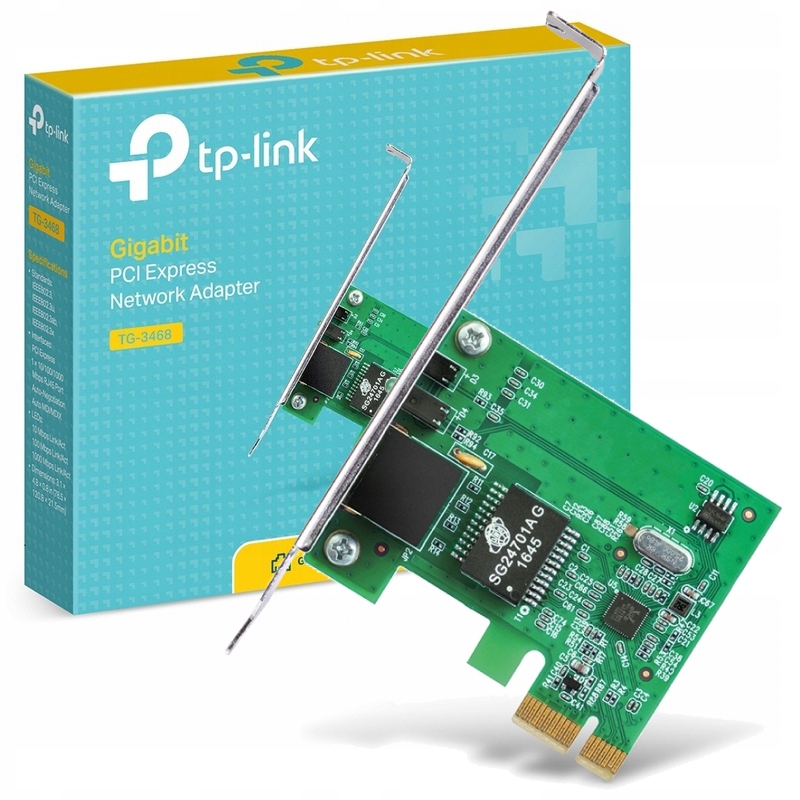 Купить Сетевая карта TP-LINK TG-3468 PCI-E 1 Гбит/с 2101: отзывы, фото, характеристики в интерне-магазине Aredi.ru