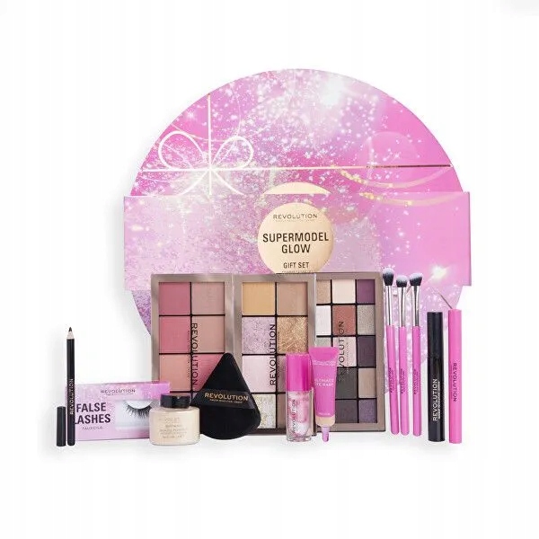 Zestaw upominkowy Makeup Revolution Super Model Glow