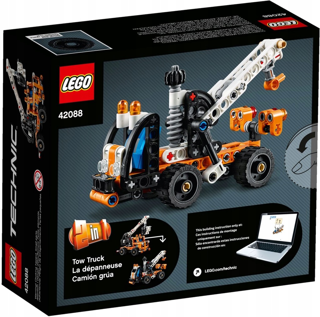 Купить Грузовик со стрелой LEGO TECHNIC 42088: отзывы, фото, характеристики в интерне-магазине Aredi.ru