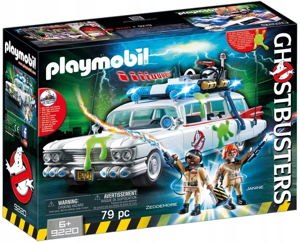 PLAYMOBIL 9220 Pogromcy Duchów ECTO-1