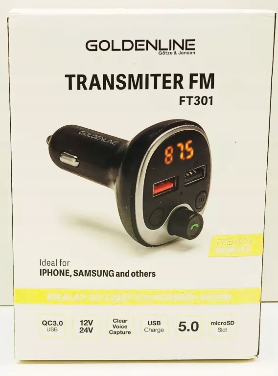 TRANSMITER FM GÖTZE & JENSEN GOLDEN LINE FT301