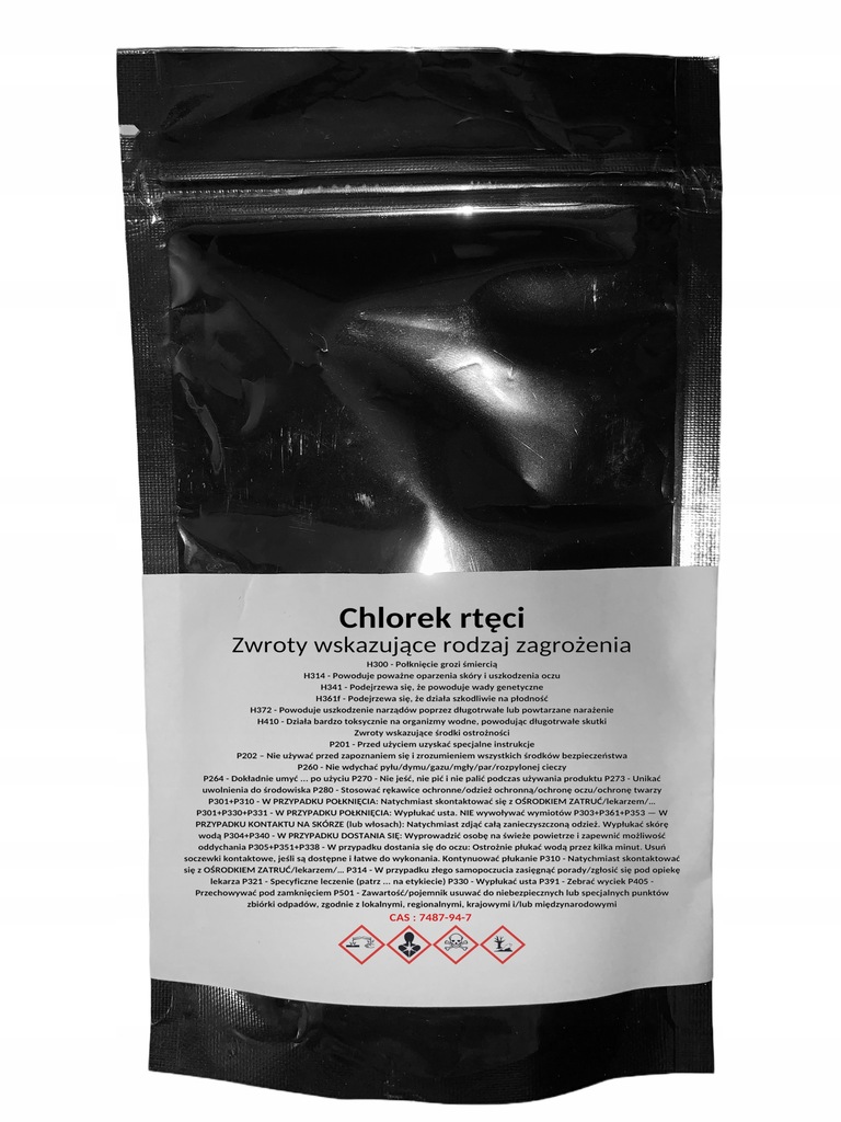 Chlorek Rtęci (II) 25G