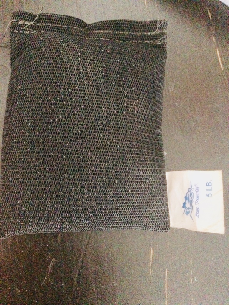 balast miękki woreczki 2kg śrut do nurkowania