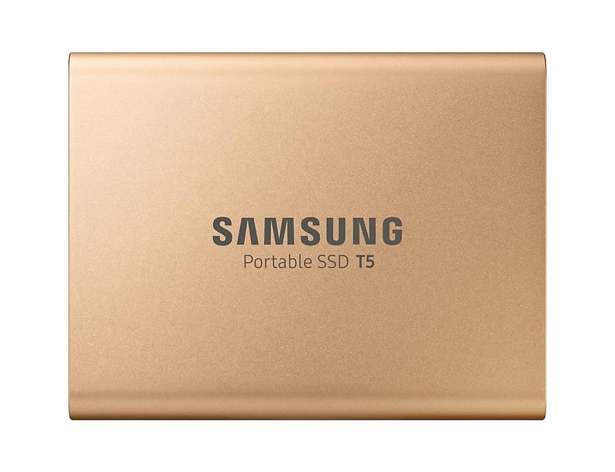 Купить Внешний накопитель Samsung T5 SSD 1 ТБ Gold: отзывы, фото, характеристики в интерне-магазине Aredi.ru