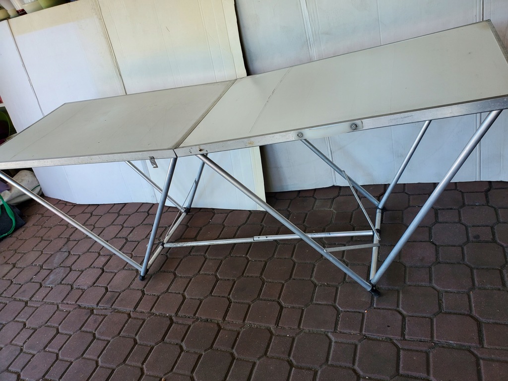 Stół do tapetowania aluminiowy