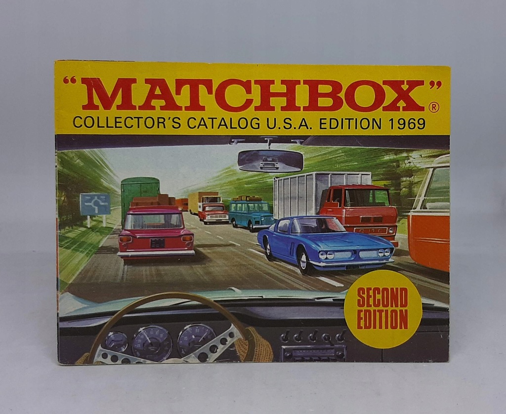 MATCHBOX KATALOG 1969 - WERSJA USA SECOND EDITION