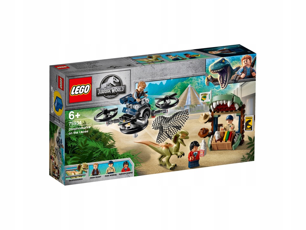 LEGO JURASSIC WORLD Dilofozaur na wolności 75934