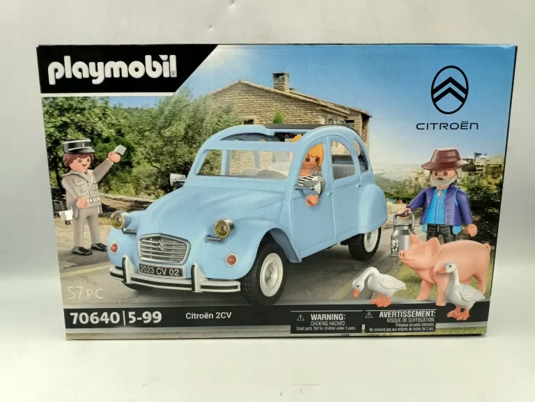KLOCKI KONSTRUKCYJNE PLAYMOBIL 70640 SAMOCHÓD CITROEN 2CV 57 ELEMENTÓW
