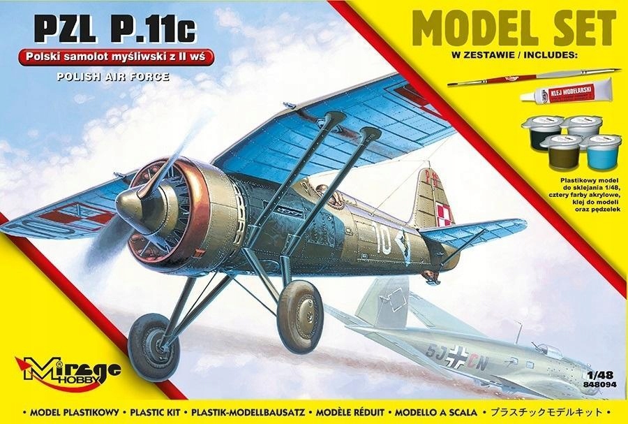 POLSKI SAMOLOT MYŚLIWSKI Z II WŚ PZL P.11C