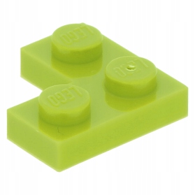 LEGO 2x2 NAROŻNIK LIMONKOWY LIME 2420