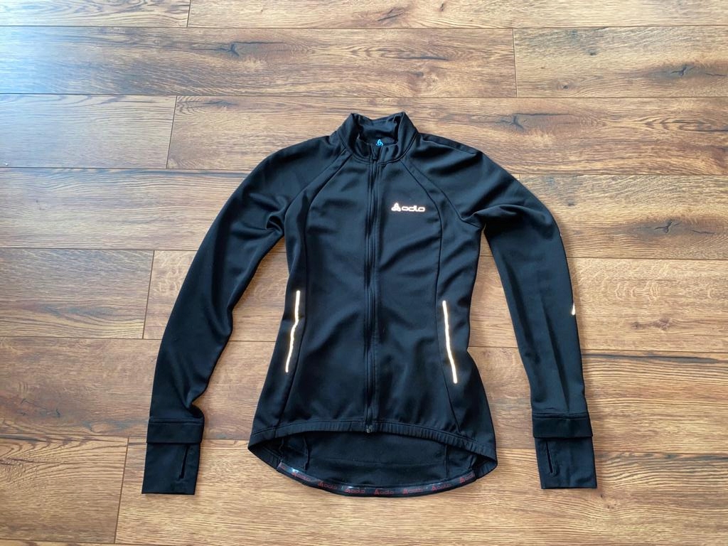 ODLO KOLARSKA LONGSLEEVE ODBLASKI CZARNA XL