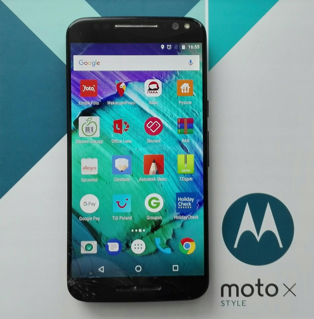 Smartfon Lenovo Motorola Moto X Style czarny 32 GB