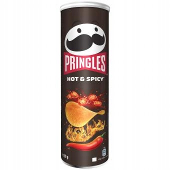 Pringles Hot and spicy ostre czipsy 185g