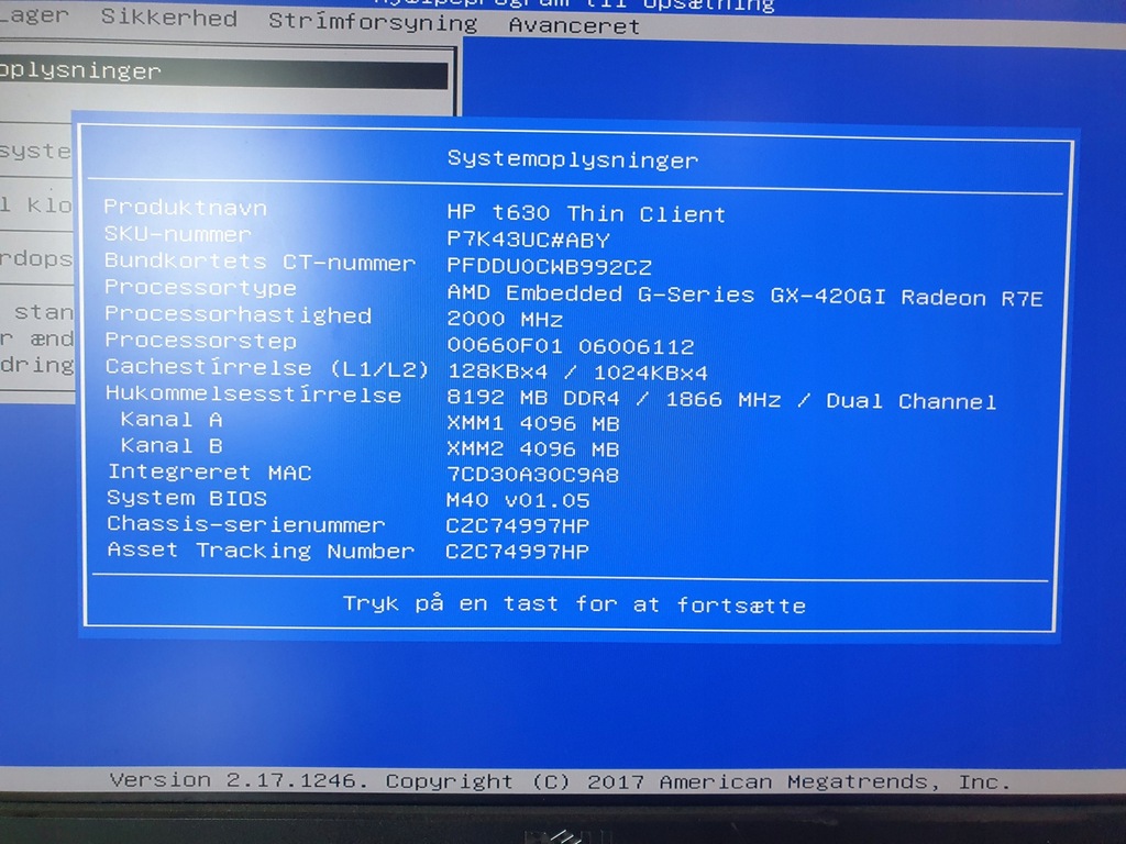 HP t630 AMD GX-420GI (2110189)