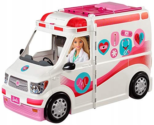 Barbie FRM19 - karetka 2-w-1 cabrio samochód