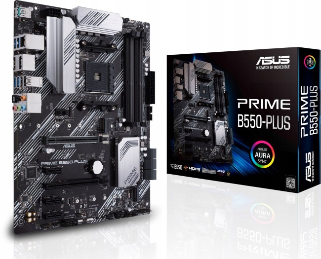 Купить Материнская плата ASUS PRIME B550-PLUS: отзывы, фото, характеристики в интерне-магазине Aredi.ru