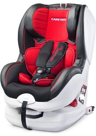 CARETERO FOTELIK DEFENDER + 0-18KG ISOFIX RED