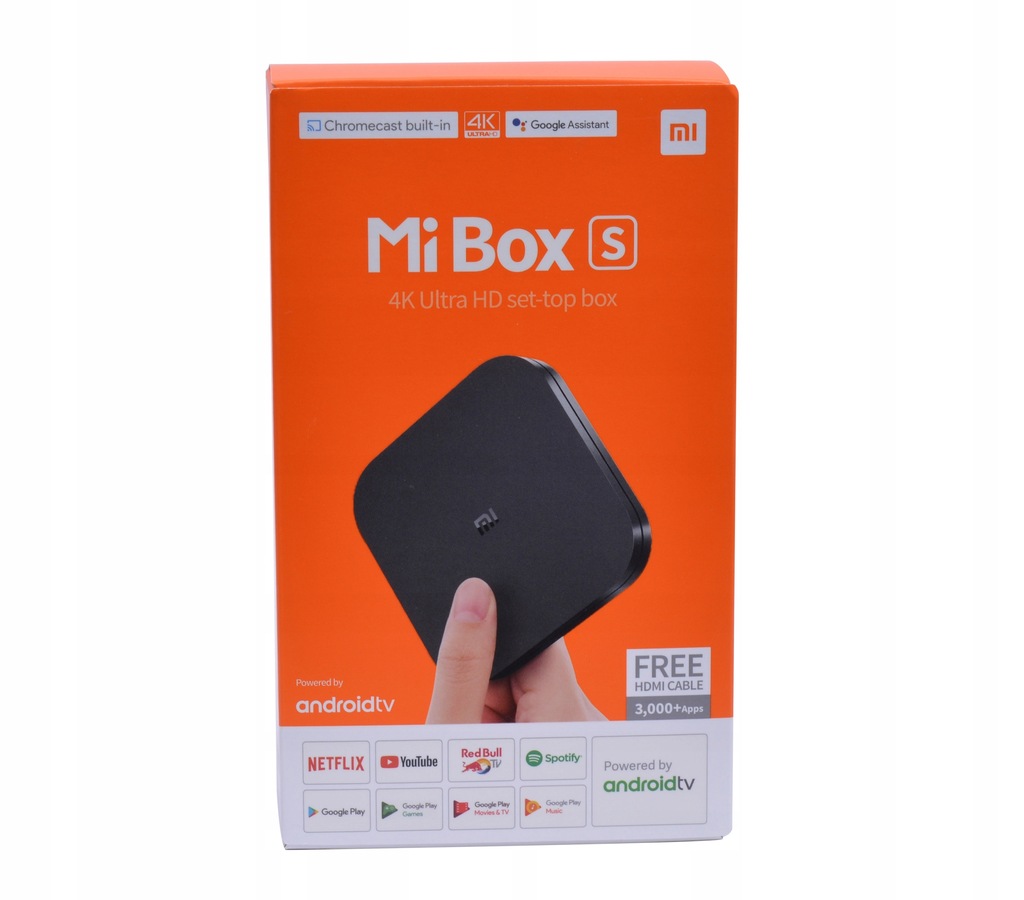 Купить XIAOMI MI TV BOX S 4K SMART 8.1 PL + КЛАВИАТУРА: отзывы, фото, характеристики в интерне-магазине Aredi.ru