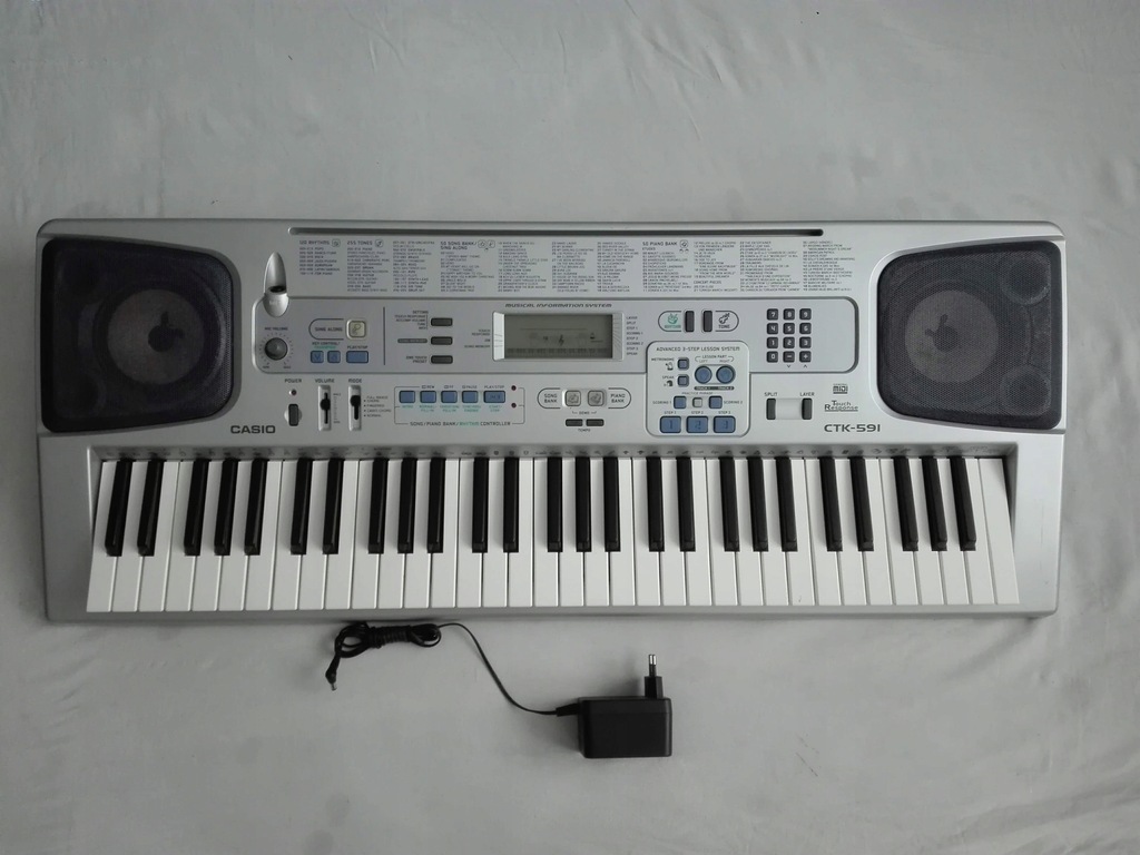 Keyboard CASIO CTK-591 Duże organy