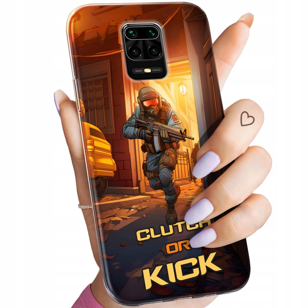 ETUI DO XIAOMI REDMI NOTE 9 PRO WZORY CS GO COUNTER-STRIKE OBUDOWA CASE