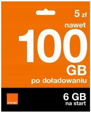 505 013 100 - ZŁOTY NUMER ORANGE