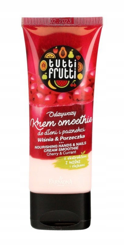 Farmona Tutti Frutti krem smoothie wiśnia