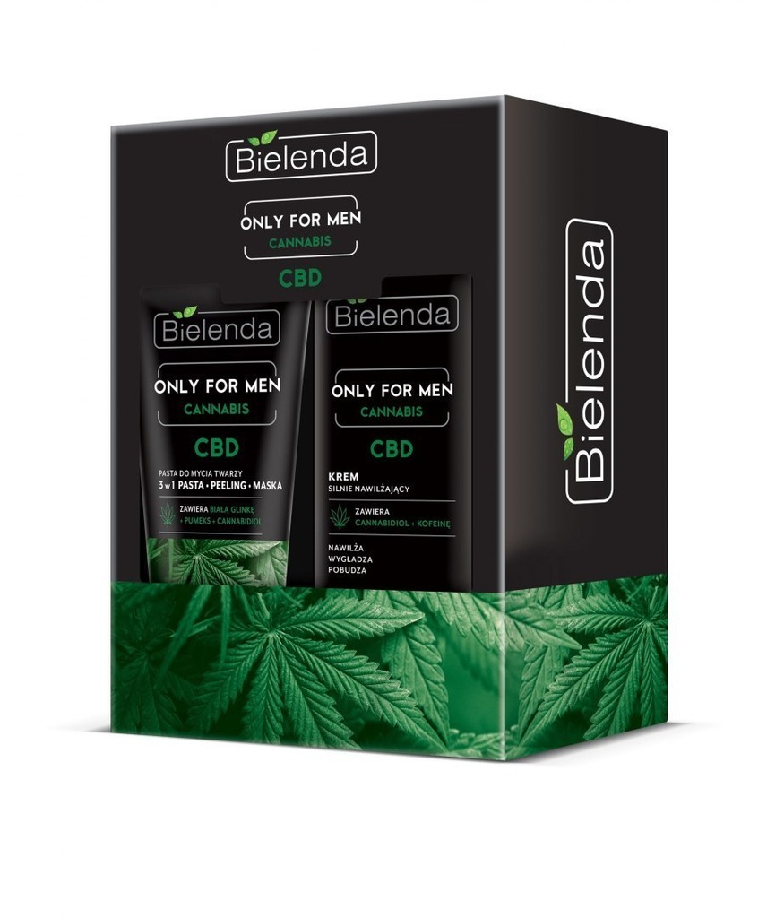 Bielenda Zestaw prezentowy Only for Men Cannabis (