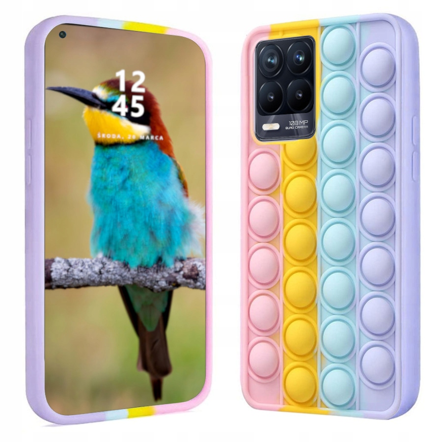ETUI BUBBLE POP IT GAME CASE DO REALME 8 / 8 PRO