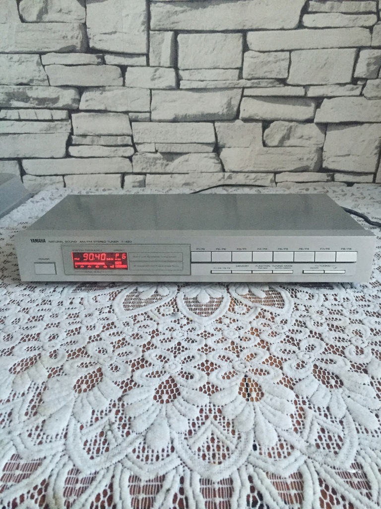 YAMAHA T-420 TUNER FM STEREO 88-108MHz