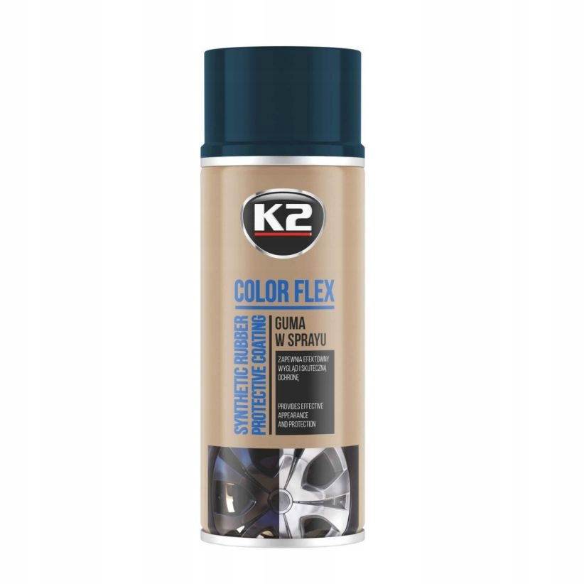 K2 COLOR FLEX GUMA W SPRAYU CARBON 400ML