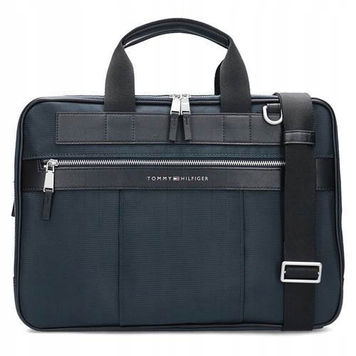 TOMMY HILFIGER TORBA NA LAPTOPA GRANATOWA ABA