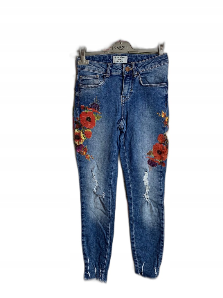 NEW LOOK Spodnie Jeansowe Dziewczęce 146