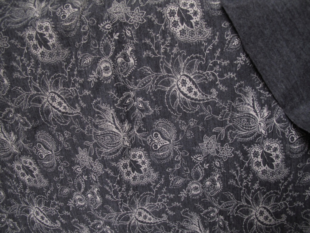 KUPON DŻERSEJU POPIELATY FLEKOWANY