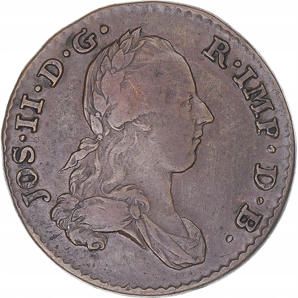 Moneta, NIDERLANDY AUSTRIACKIE, Joseph II, 2 Liard