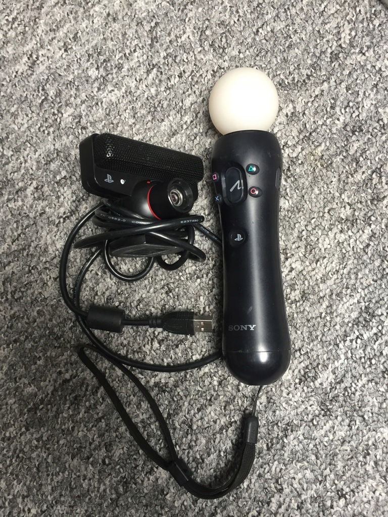 Kontroler ruchu Sony Playstation Move VR + kamera