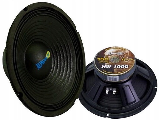 Głośnik 10" ALPHARD HW 1000 - 10219968091 - oficjalne archiwum Allegro