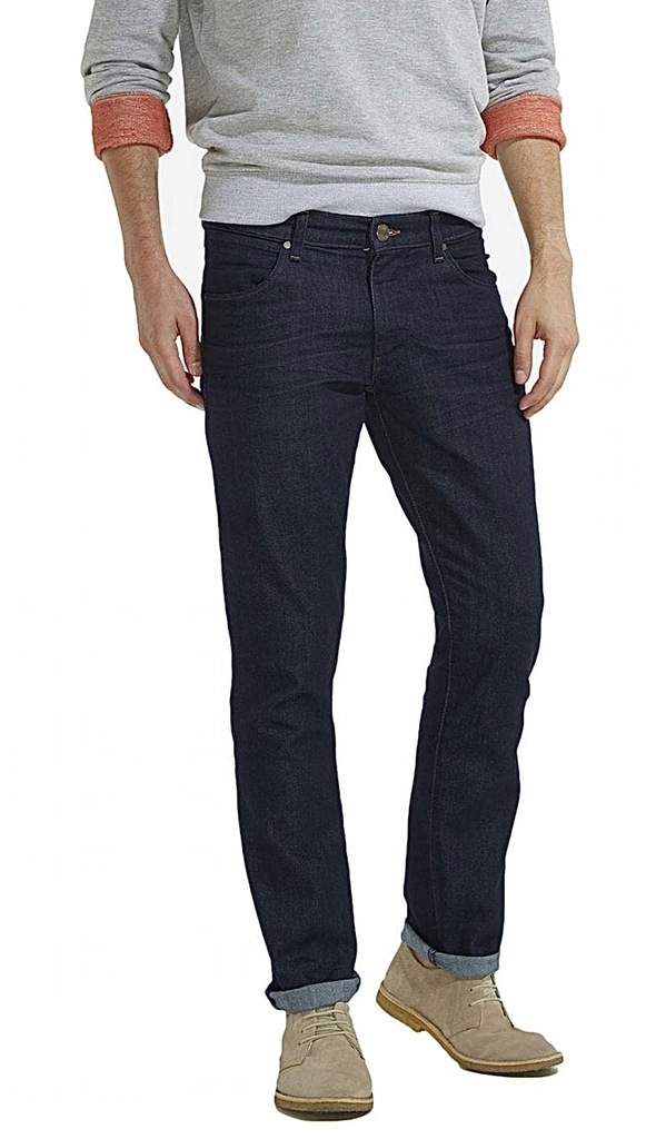 WRANGLER LARSTON oryginalne spodnie jeansy 34/30